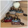 Rhombus Chain Bag Women's Large Capacity 2025 New Autumn and Winter Matte Retro Shoulder Messenger Bag Commuter Pillow Bag