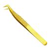 Gold Precision Eyelash Extension Tweezers: Mesh, Feather, Dolphin, Blooming Styles