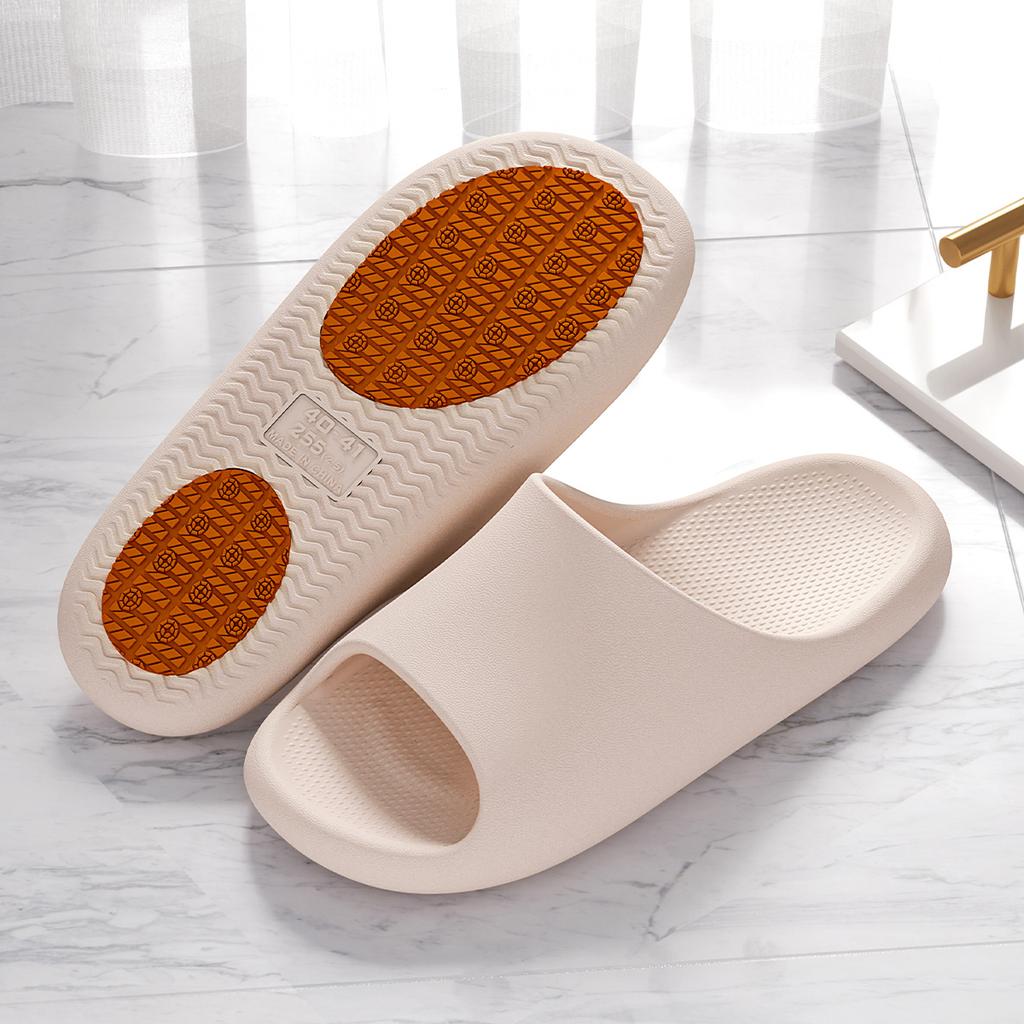 Pantoufles Antidérapantes pour Femmes, Claquettes Décontractées en EVA, Pantoufles Confortables pour Hommes