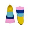 Macaron Color Silicone Short Swimming Fins