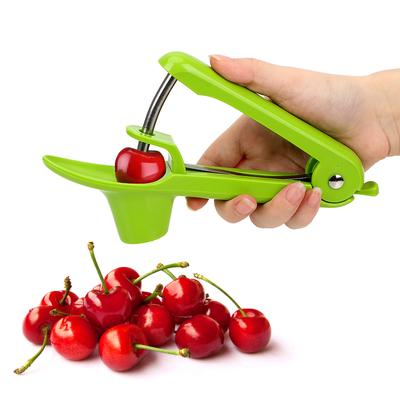 Kirschentkerner Kirschkernentferner Kunststoff Früchte Gadgets Werkzeuge Oliven Go Nuklear Gerät Schnelles Entfernen