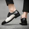 Men Dress Derbys Formal Leather Wingtip Business Shoes Tuxedo Wedding Shoes Plus Size