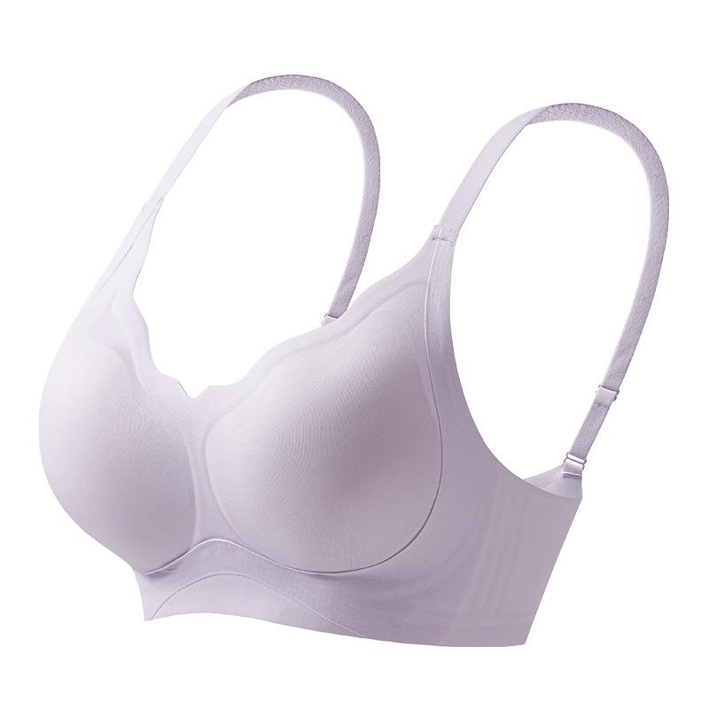 Small breasts gather, lift, upper support to prevent sagging, close secondary breasts, women's bra without steel rim 1.1cmABC cup