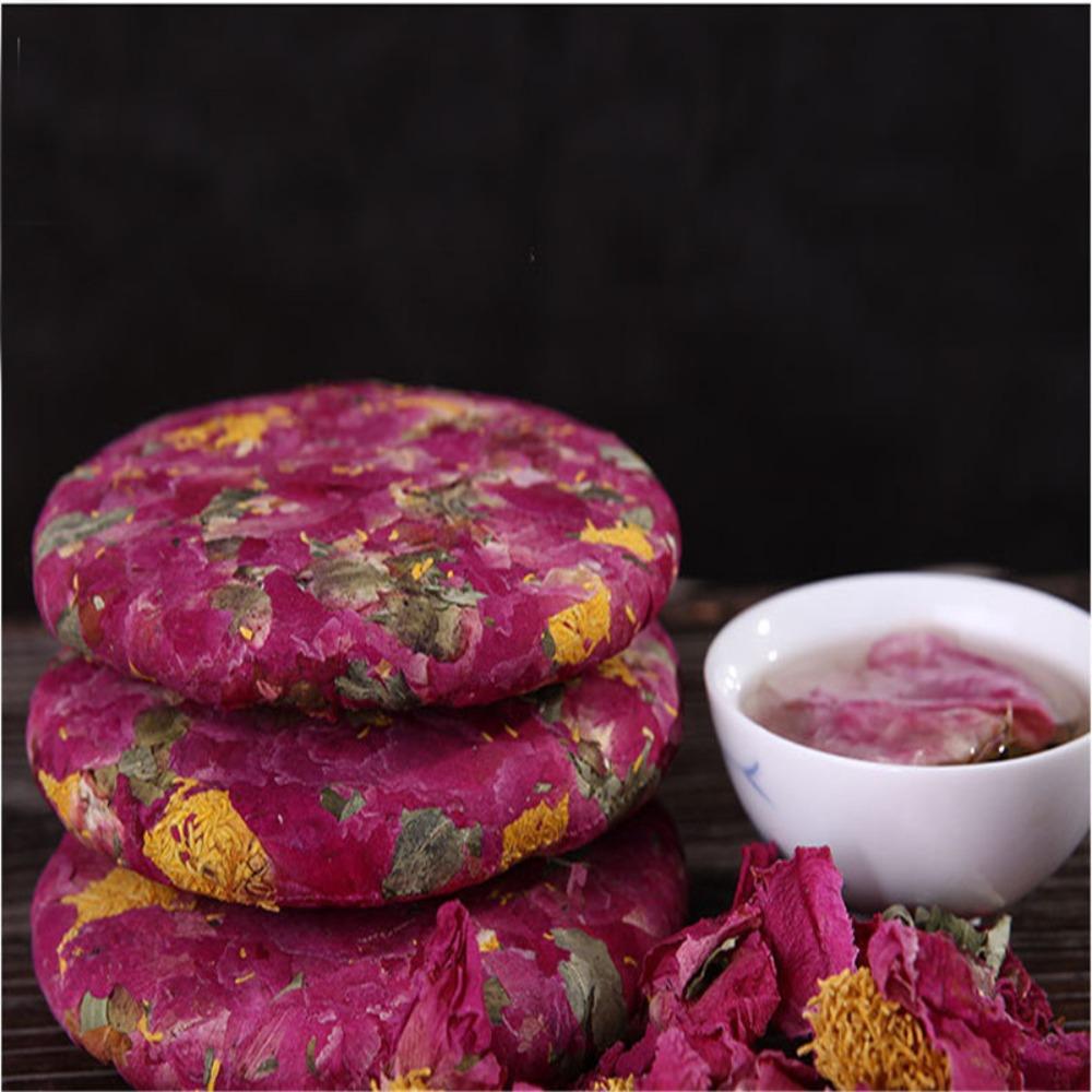 200g Blooming Peony Nectar Scented Herbal Tea Flower Cake