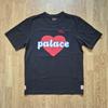 Palace x Evisu Herz T-Shirt Schwarz XL SS23 Unisex T-Shirt