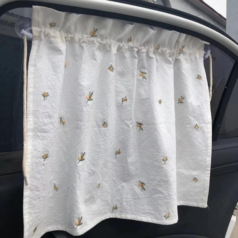 Sun Protection Sunshade Baby Car Curtain Cart Accessories Suction Cup Curtain  Summer