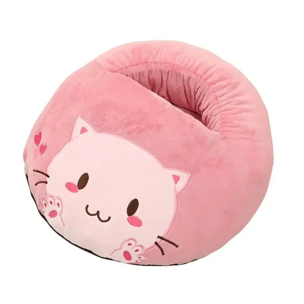 Cute Electric Foot Warmer Soft Cartoon Electric Heating Feet Warmer Warm Foot Cover Bedroom