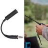 Portable Headphone Adapter Universal Converter Connect Your Headset to Radio or Phone U174 Converter for Indoor Use
