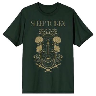 Sleep Token Even In Arcadia Damocles T Shirt Size XL Green