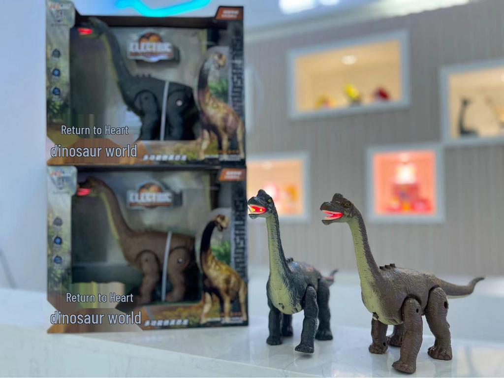 Kids' Electric Dinosaur Toy with Lights and Sound Effects – Perfect for Pretend Play and Birthday Gifts
