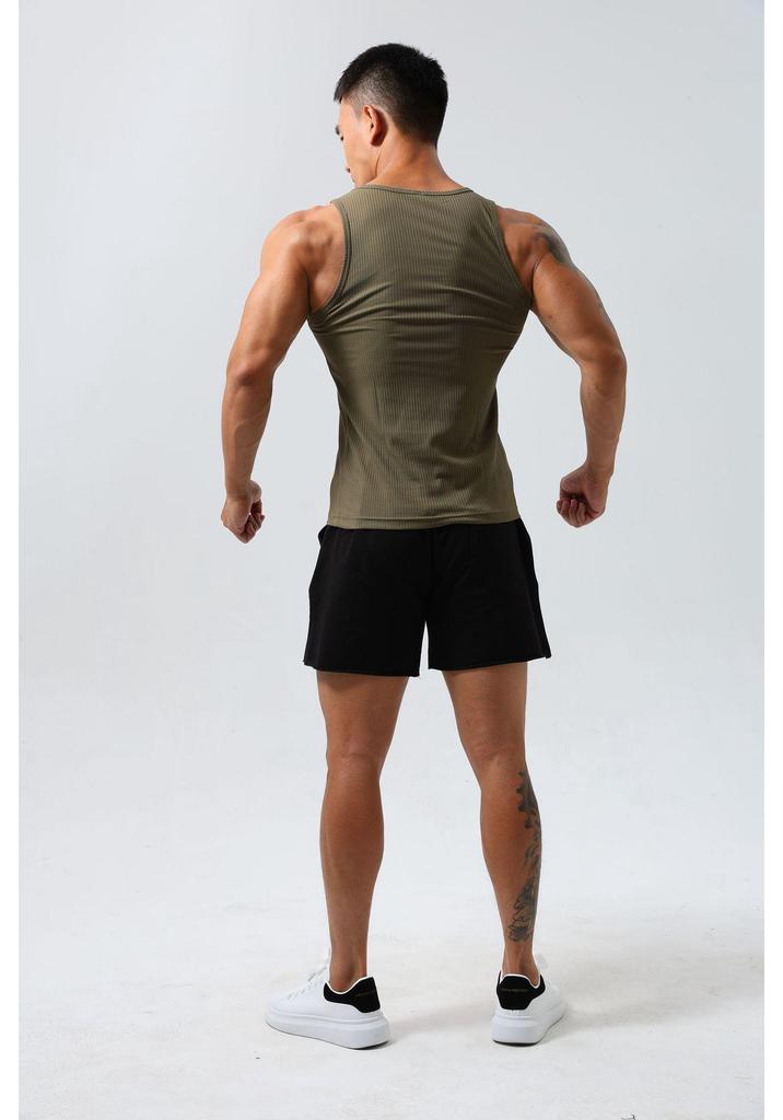 Men's Quick-Dry Tight Sports Tank Top for Fitness & Training