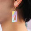 Silicone Earrings Mold Diamond-shaped Earrings Pendant Mold Resin Casting Mold Craft Tools Suitable for Women Girls