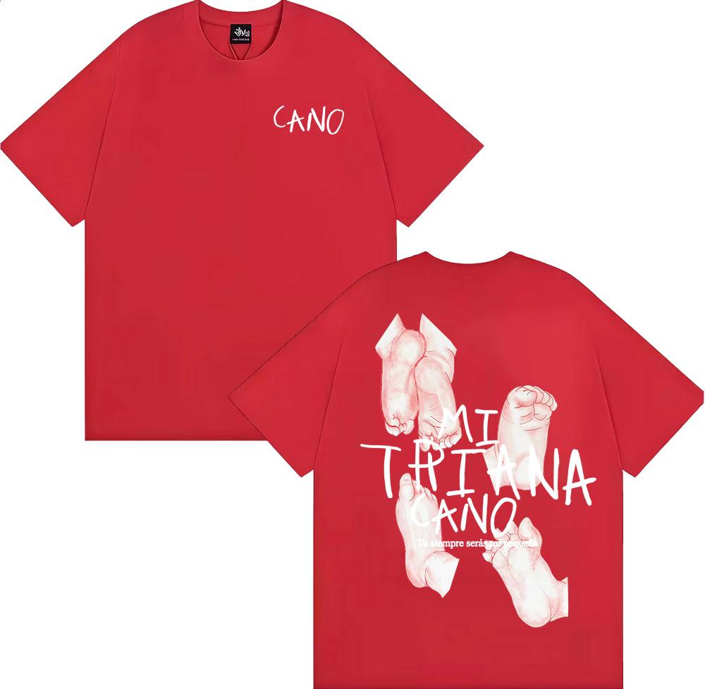 

Cano Triana Tu Siempre Seras Mi Pequena Print T Shirt Unisex Casual ONeck Short Sleeve Tshirts Men Fashion Pure Cotton Tshirt S