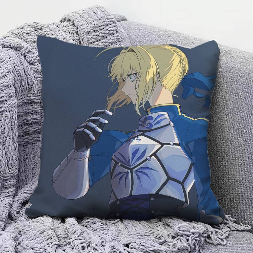 Saber Artoria Pendragon Fate Grand Order FGO  Home Sofa Cushion Covers and Aecorative Custom Pillow Covers