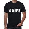 ULTRABASIC Men's Says Says Says Graphic Eco-Responsible T-Shirt
