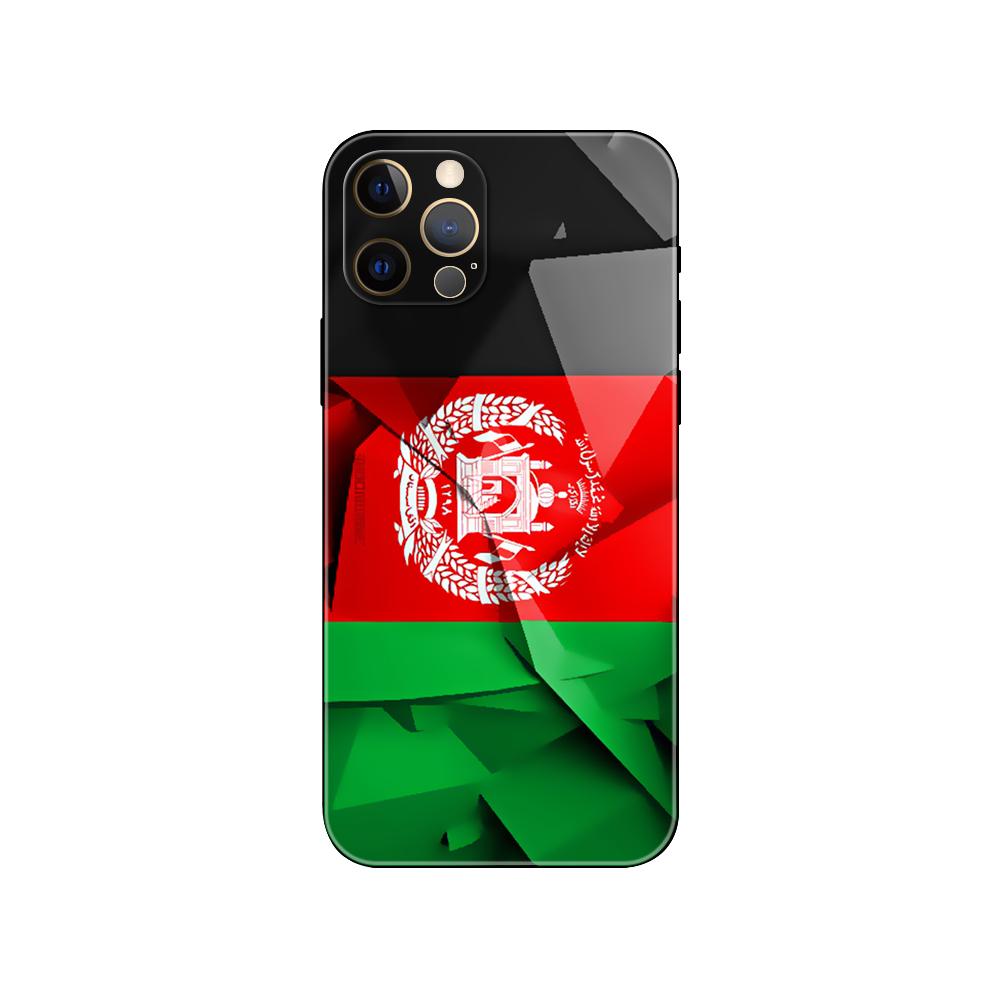 Afghanistan Flag phone case for iphone 5 5s 2020se 6 6s 7 8 plus x 10 XR XS 11 12 13 mini pro MAX black tpu back cover