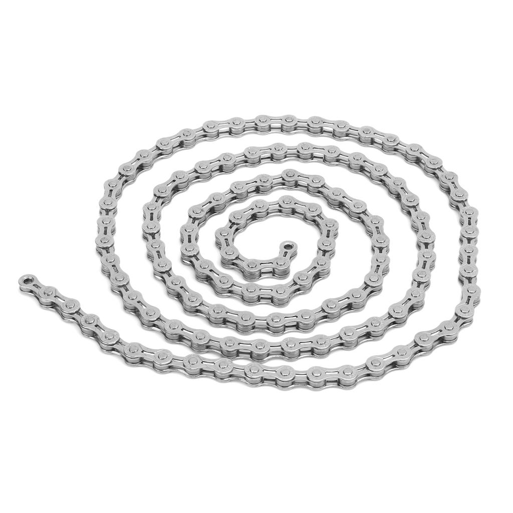 VG Sports 8 Speed Bike Chain Lightweight Half Hollow 12x332 Inch 116 Links Bicycle Chain for