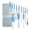 New 12 Clear Sky Makeup Brush Set Super Soft Beginner Full Set of Painting Makeup Beauty Tools