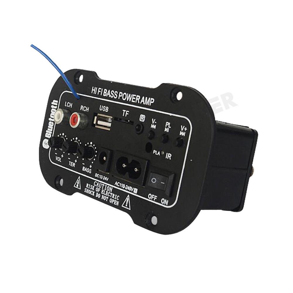 Universal Bluetooth Car and Outdoor Speaker Amplifier Board (12V/24V/220V) - D5 Model