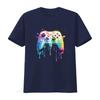 Gamer Video Game Colorful Lover T Shirt vintage Washed Breathable Top For Everyday Wear Soft Casual Stylish homme Unisex