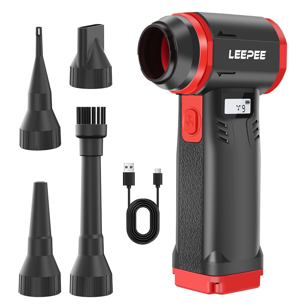 Violent Fan 2025 New Car Fan Cleaning Blower Tools Electric Air Duster Portable Type-C Charging Turbo Jet Fan Blowing Snow