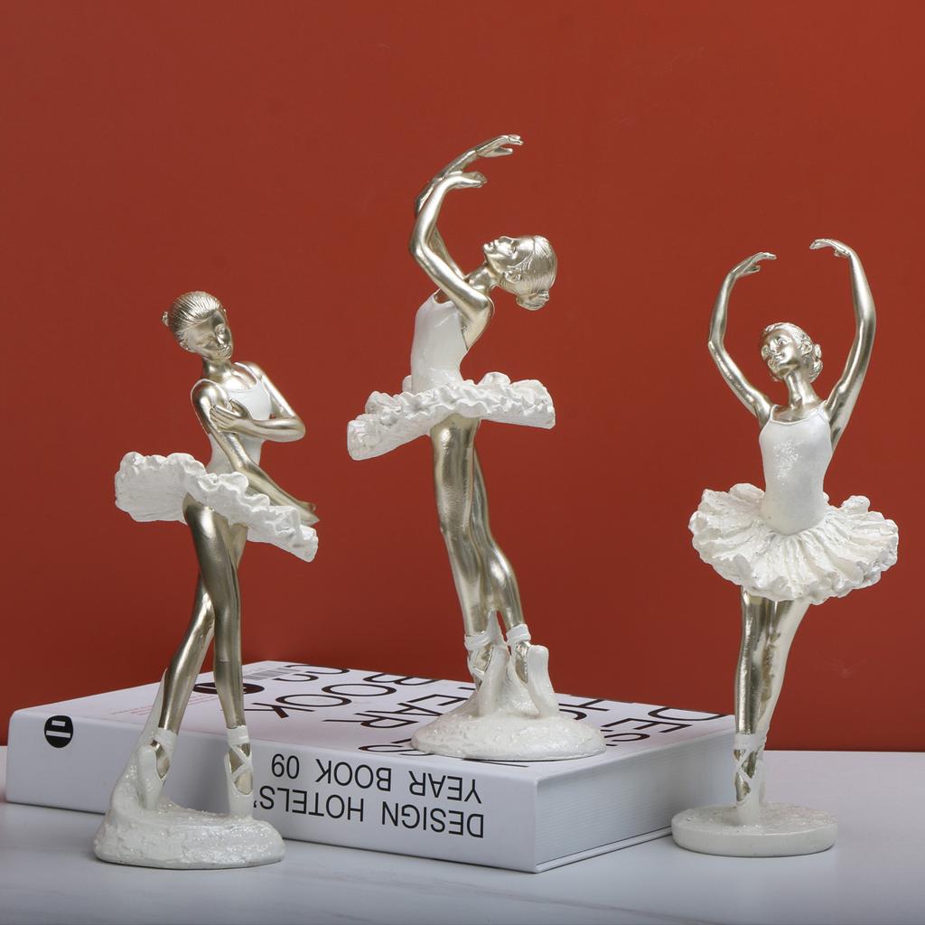1 Pc Of Ballet Character Figurine, Living Room Study CharacterDecoration, Home Decoration Living Room, Study, TV Cabinet,And Off