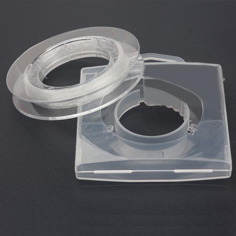 50M Fishing Line, Nylon Fishing Wire Spool Clear Monofilament Line Invisible Fishing Wire for Fishing Hanging Crafts