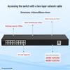 Ruijie RG-ES216GC 16-Port Gigabit Managed Layer 2 Switch