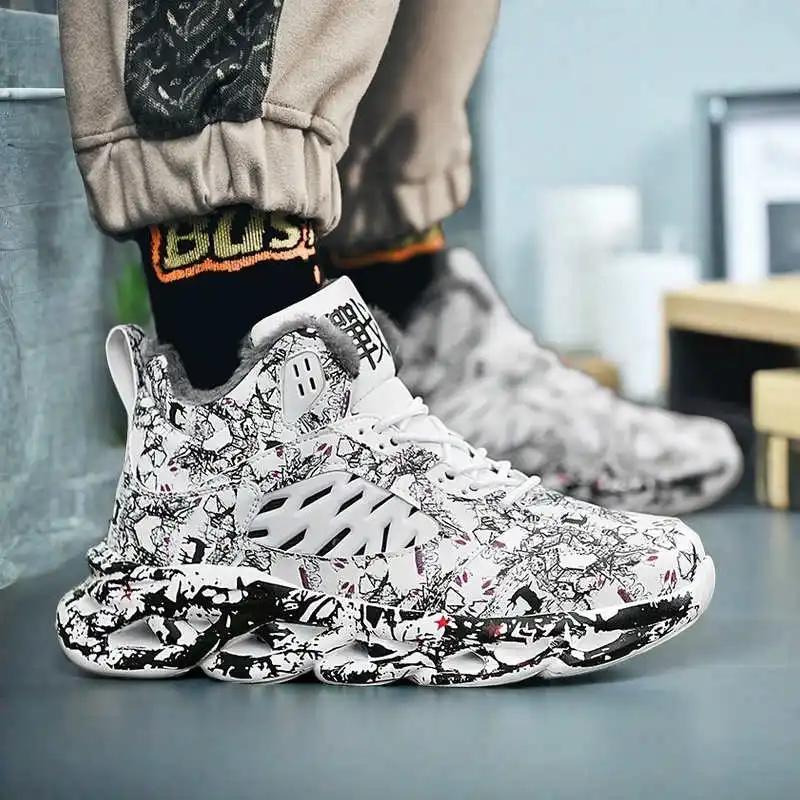 High-cut 43 Sneakers Trekking Man Runners Shoes Men Hiking Boots Sport On Offer Cuddly Exerciser Best Tenys Flatas Krasovki
