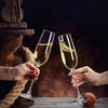 Shang Qi Handmade Champagne Flute Glasses
