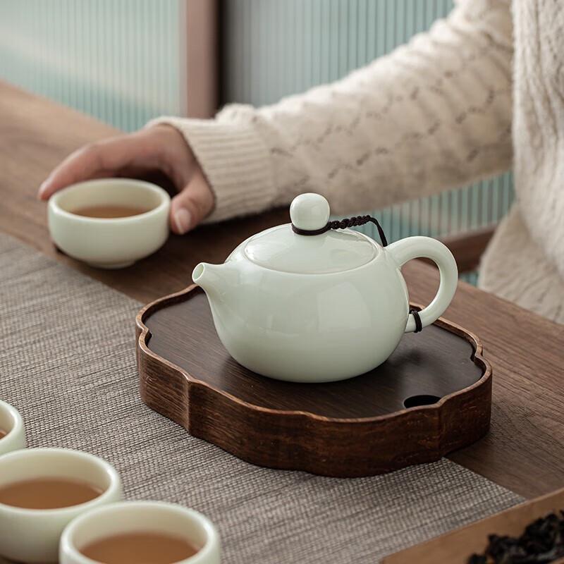 Sui's Jadeite Ceramic Kung Fu Tea Set