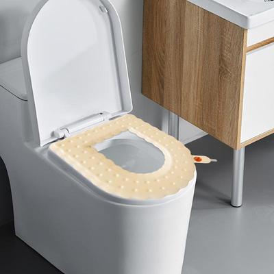 Badezimmer Toilettensitzbezug Bequeme Winter-Toilettensitze Toilettensitz-Kissenbezug Toiletten-Kissen Mit Griff Für Standard U &