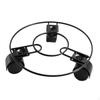 Metal Iron Plant Mover Stand with 3 Wheels for Home And Garden Use