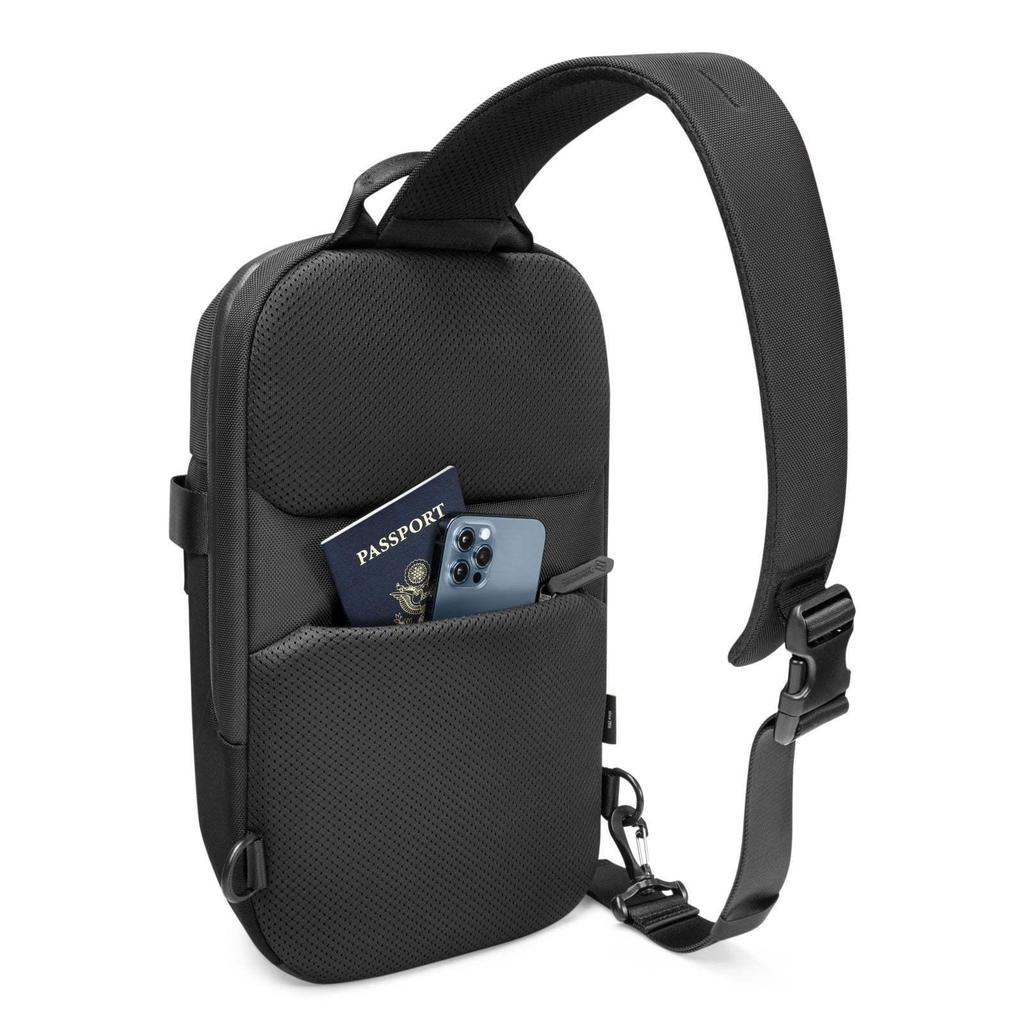 Tomtoc - Navigator-T24 Sling Bag M - Shoulder Bag Black