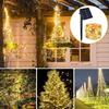 Solar LED Light Outdoor Festoon Lamp Garden Fairy Light String 1~2PC Waterproof Christmas Garland Yard Decoration Lamp 7m/12m