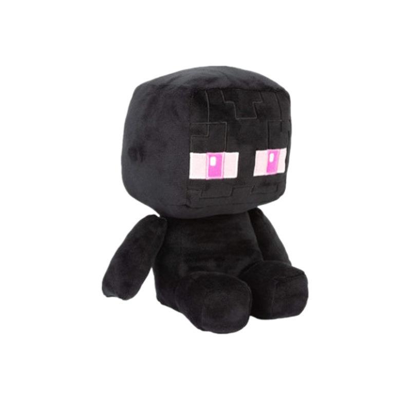 Hot-Selling Minecraft Plush Toy Set: Enderman, Creeper, and Steve