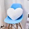 Heart-Shaped Faux Rabbit Fur Pillowcase - Soft, Reliable, No Core