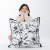 Medieval Style B & B Hotel Throw Pillow Cushion Sofa Living Room Pillowcase Backrest Pad - Soft Fabric Decorative Cushion