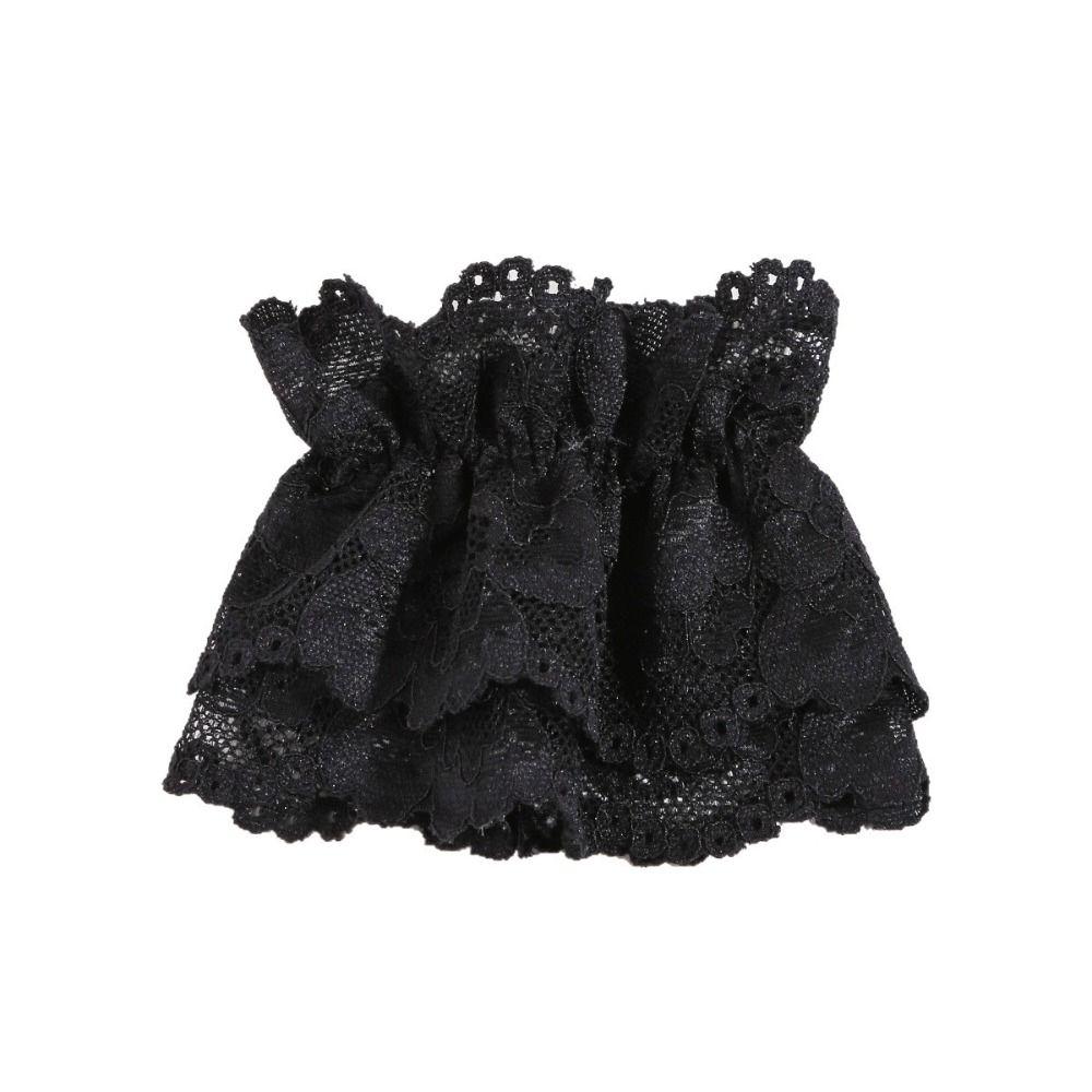 Costume Accessory Fake Cuff Lace Ruffled Wrist Lace Cuff Fake Sleeves Cuffs  Stage Performance