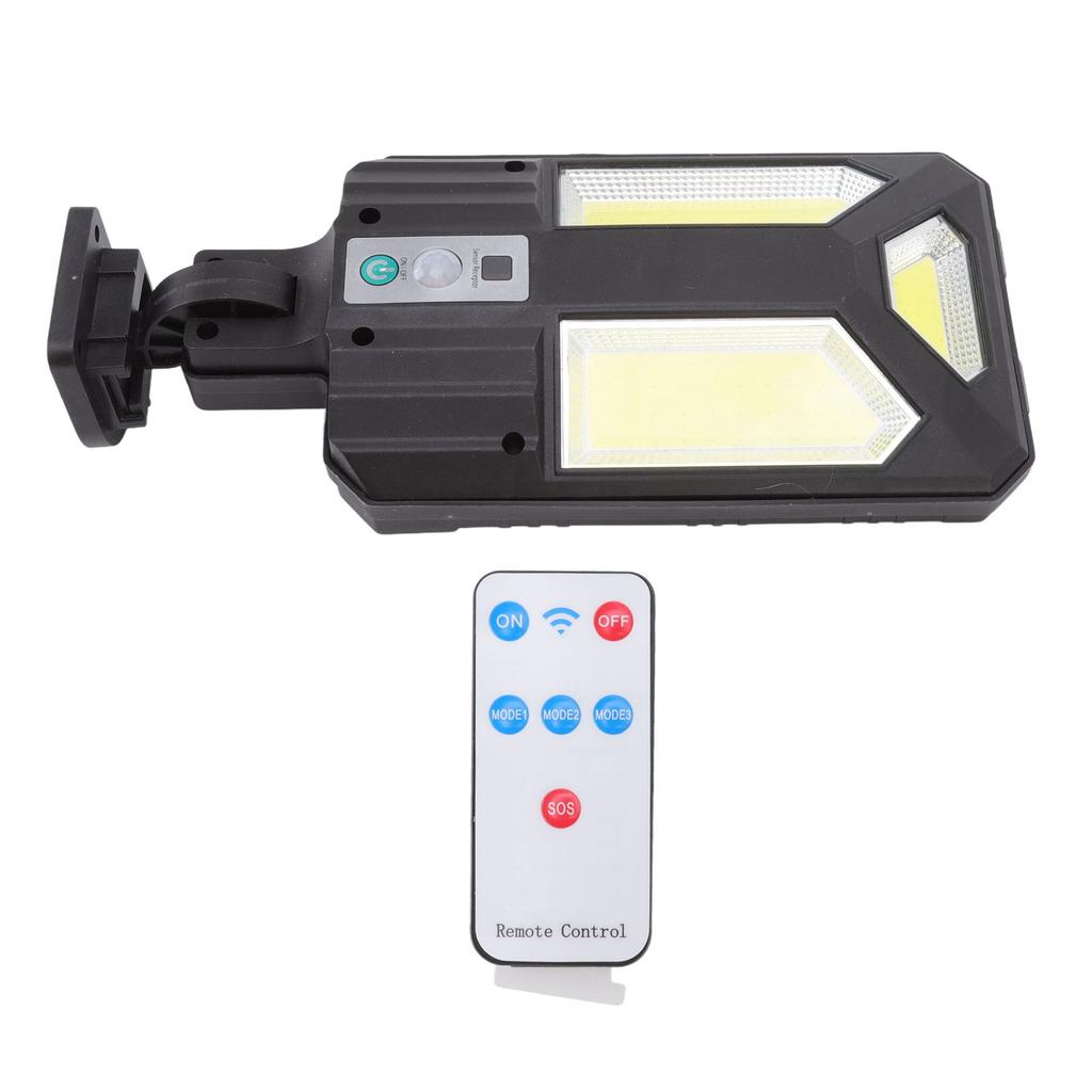 Solar Wall Light IP65 Waterproof 3000LM 2400MAH Battery Motion Sensor Outdoor Lamp for Pathway