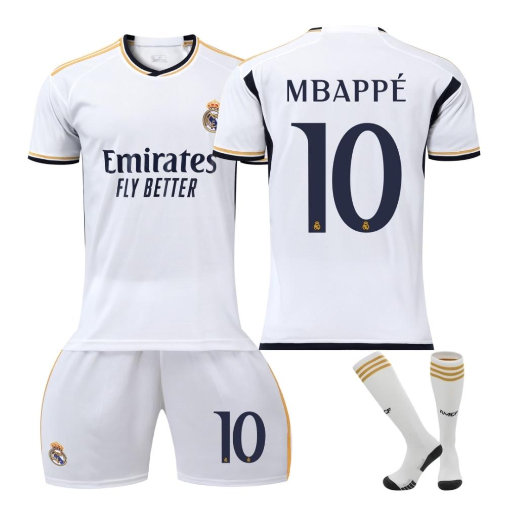 Real Madrid Mbappe Bērnu Futbola Krekls