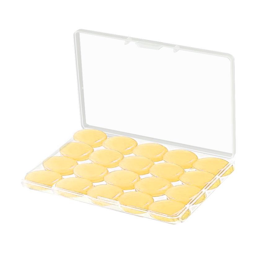 Heart-Shaped Silicone Earplugs Set - 20 Pieces, Noise-Reducing, Perfect for Swimming and Sleep