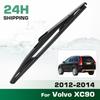 Rear Windshield Wipers Blades,Premium All-Season Wiper Blades Replacement For Volvo XC90 2012-2014,Natural Rubber Bayonet,Easy To Install 14″