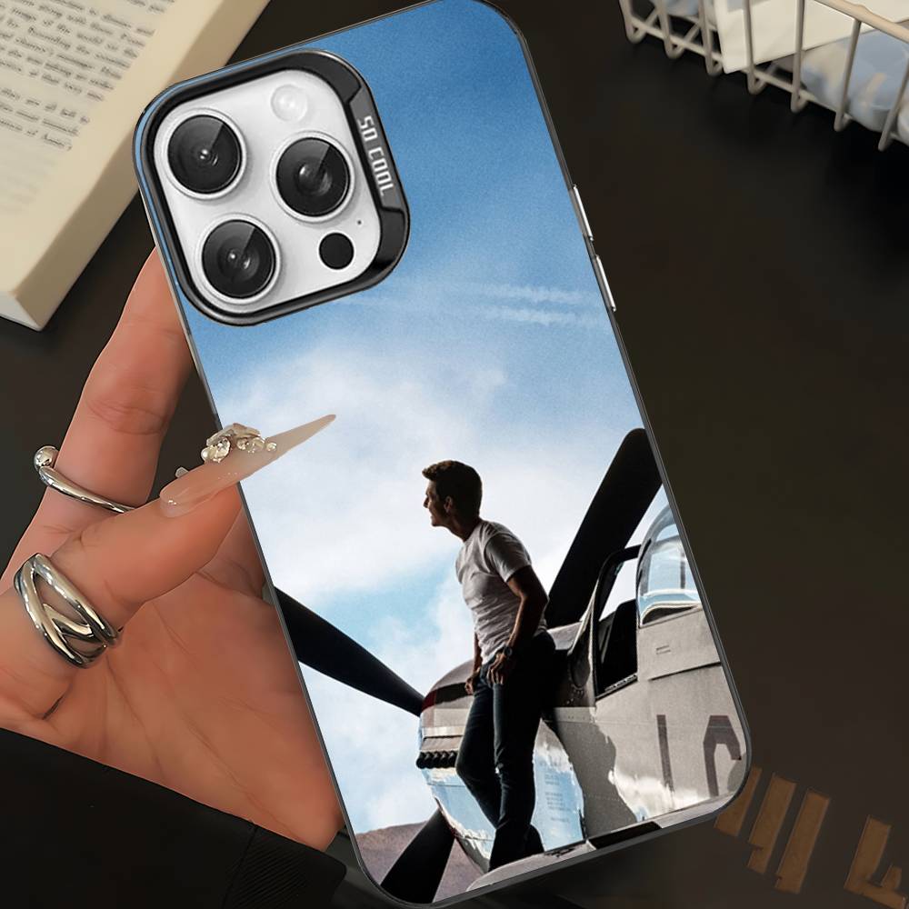 Action Film T-Top G-Gun Phone Cases For IPhone 17 16 15 14 13 12 11 Plus Pro Max Pro Color Matte Cover