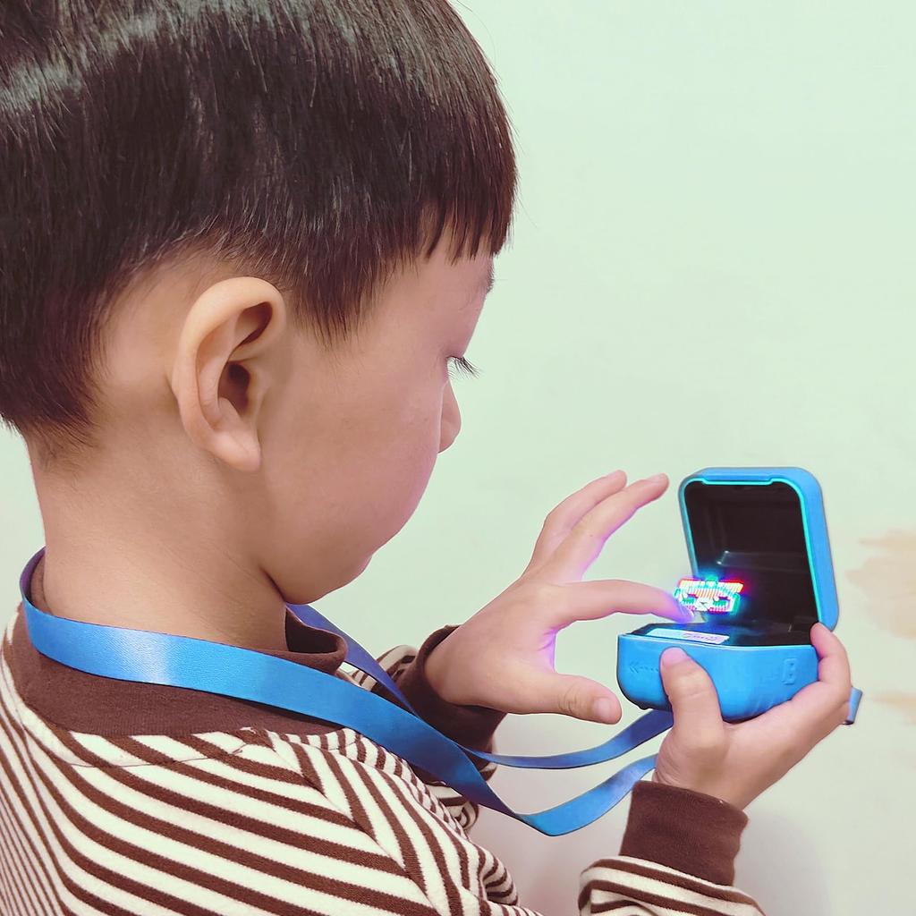 BCWXION Silica Gel Sleeve for TAKARA TOMY Bitzee Interactive Toy Digital Pet Flexible Silicone Cover Soft Protective Drop Shock With Strap Not Fit