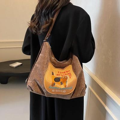 Leisure Large Capacity Backpack for Women Autumn and Winter New Commuter Single Shoulder Crossbody Sacola Tragetasche