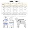 Pet Raincoat Reflective Large Dog Raincoat Cloak Type Transparent Rain Cap Dog Raincoat Zippered Pet Coat Dog Windproof