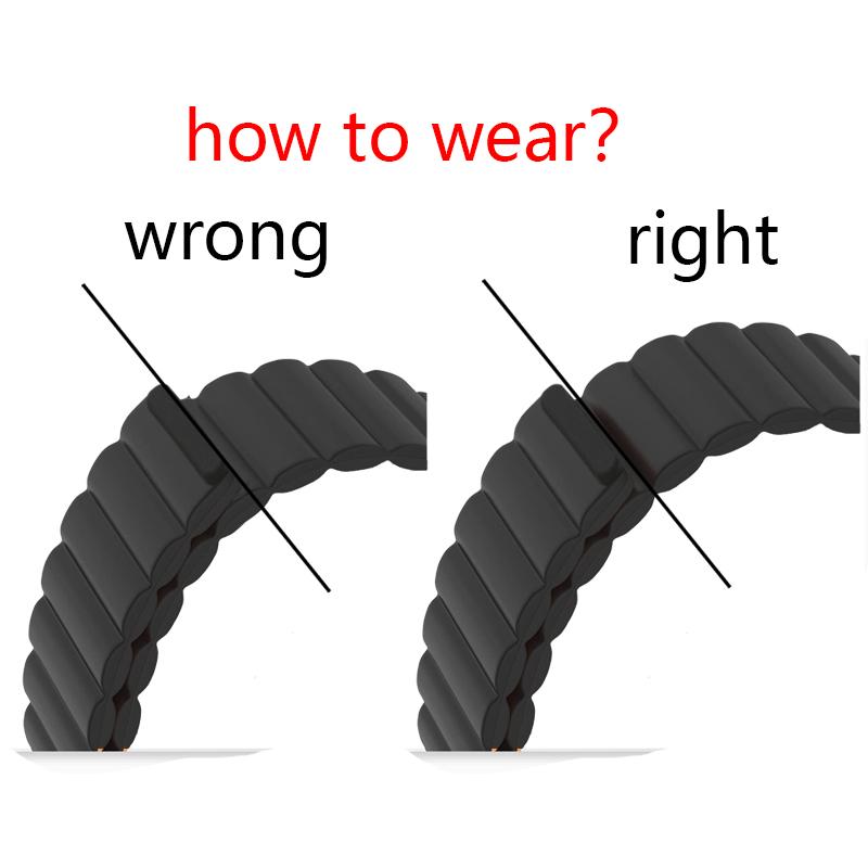Magnetic loop strap For Apple watch ultra 3 band 44mm 40mm 45mm 41mm 42 49mm 46mm Silicone Bracelet iWatch series se 7 8 9 2 10