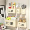 1/3Pcs Magnetic Storage Box Refrigerator Side Wall Mounted Storage Box Kitchen Organizing Shelves and Storage Basket Punch Free