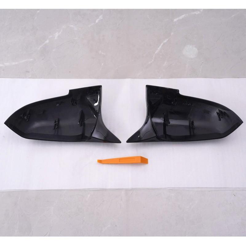 For BMW F30 F31 320i 328i 330i 335i 12-18 Mirror Covers Replacement Gloss Black